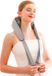 Axion Kraftwerk Appareil de massage cervical sans fil avec fonction de chaleur et bande élastique Gris