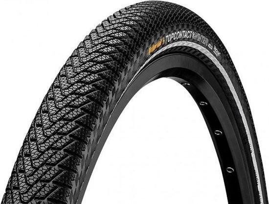 Continental BUB Conti. 26-2.2(55-559)zwart TopContact Winter II Prem.Refl