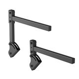 ISOACOUSTICS V120 L-standaard voor studio-monitoren, 45° kantelverstelling