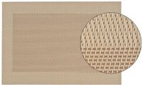 Merkloos Tafel Placemats - Beige - Gevlochten - 45 x 30 cm