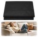 Tissu de remplacement pour meubles - Noir 4,55 m x 1,6 m
