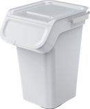 Prosperplast Keden Afvalemmer / Prullenbak met actief koolfilter - 25L - As wit
