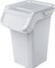 Prosperplast Keden Afvalemmer / Prullenbak met actief koolfilter - 25L - As wit