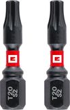 Originele Einhell Originele Impact-bits met dubbele torsie, 2-delig, 30 mm, T20