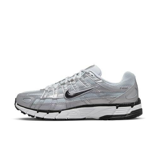 Nike P-6000 Vrijetijdsschoenen voor dames White/Black/Metallic Silver 36.5