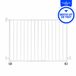 SafetyThings Traphekje SG-86 80 - 130 cm - Schroefhekje - Schroefbevestiging - Wit