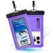 Icecat Housse flottante étanche IP68 pour la natation, la plongée et le surf - Violet