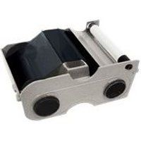 Erard Fargo Standard Black Print Ribbon Cassette with Cleaning Roller for DTC 4500, 4500 Dual Sided, 4500 Single-Sided