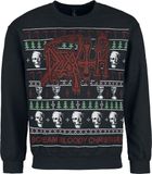 Death Holiday Sweater - Scream Bloody Christmas Heren kersttrui - zwart - XXL