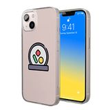 Bonateks, Digitaal bedrukte hoes, compatibel met iPhone 14, telefoonhoes, beschermhoes, schokbestendig, siliconen, flexibel, transparant