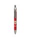 Sevilla FC - Balpen van 1 mm, Sevilla FC-schildontwerp, schrijfmateriaal, rode kleur, officieel product (CyP-merken)