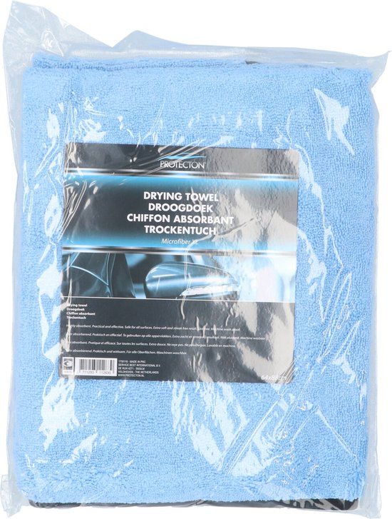 Protecton Microvezeldoek XL - Blauw - Microvezel - 88x64cm