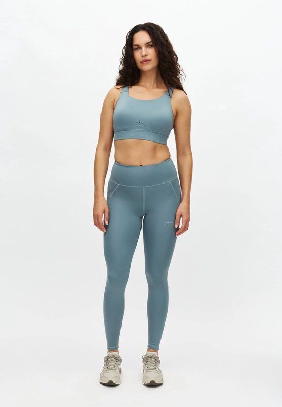 Rohnisch RÖHNISCH - Flattering High Waist Tights - Lange Trainingslegging Dames - Turquoise-Groen