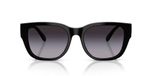 Diesel DL 2005F Lunettes de Soleil Unisexe Noir Carrées Gris 56mm