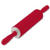 Original Kaiser Kaiserflex Red siliconen deegroller 49 x 6,5 cm met metalen kern, ergonomische handgrepen, hittebestendig tot 200 °C