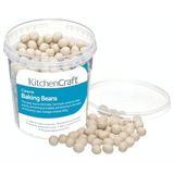 Kitchen Craft KCBEANS keramische bakbonen voor gebak, 28 x 28 x 30 cm,500 g, beige