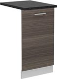 Vicco R-Line Vaatwasserfrontpaneel – 45 cm, WB Antraciet Edel grijs
