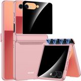 Solidchoice - Housse à charnière magnétique pour Samsung Galaxy Z Flip 7 Rose