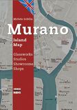 Murano Island Map Glassworks, Studios, Showrooms, Shops