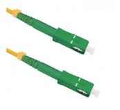 Qoltec 54281 InfiniBand en Glasvezelkabel 1 m SC Groen, Geel