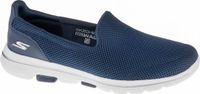 Skechers Go Walk 5 Dames Instappers - Navy/White - Maat 36