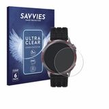 Savvies - Screenprotector voor Huawei Watch GT Runner 2 - Folie Beschermfolie transparant 6 Stuks
