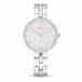 Swarovski Cosmopolitan Montre, Fabrication suisse, Bracelet en métal, Coloris argenté, Acier inoxydable