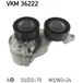 SKF Tendeur de courroie, courroie trapézoïdale à nervures SKF VKM 36222 Volvo