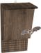 Relaxdays Vleermuiskast - Bruin - Dennenhout - 37x22x12,5 cm