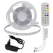 Brightium 5050 RGB-ledstripset, 30 leds, IP20, met adapter, bluetooth voor muziek en afstandsbediening DC 12 V, ideaal voor ruimtes en feestjes.