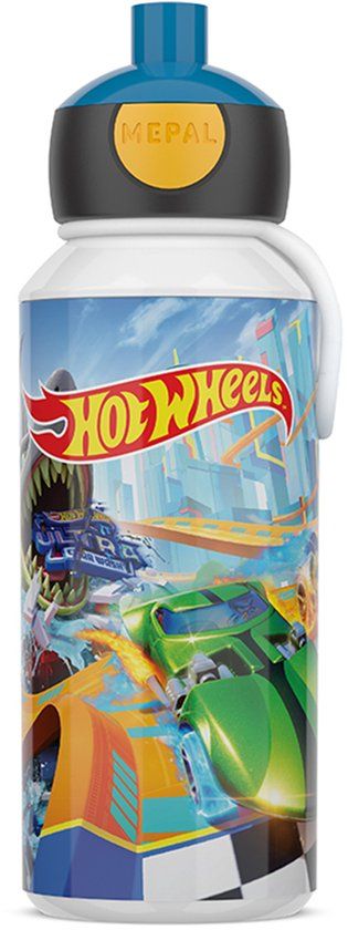Mepal Pop-up drinkfles Campus - 400 ml - Hot Wheels