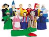 Handpuppenset GOKI Handpoppen - Set Van 12 - H27Cm - 4 Jaar