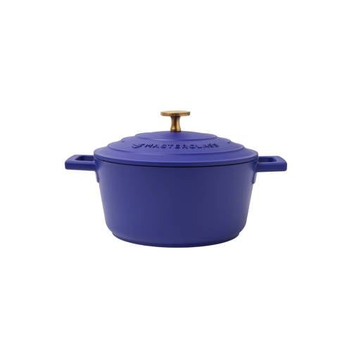 MasterClass gietaluminium braadpan (Ø20 cm) (2,5L) (lichtgewicht) - blauw