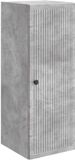 vidaXL Wandkast Betongrijs 33 x 34,5 x 90 cm Bewerkt hout