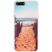Honor 10 Beach Road Beschermende siliconen case