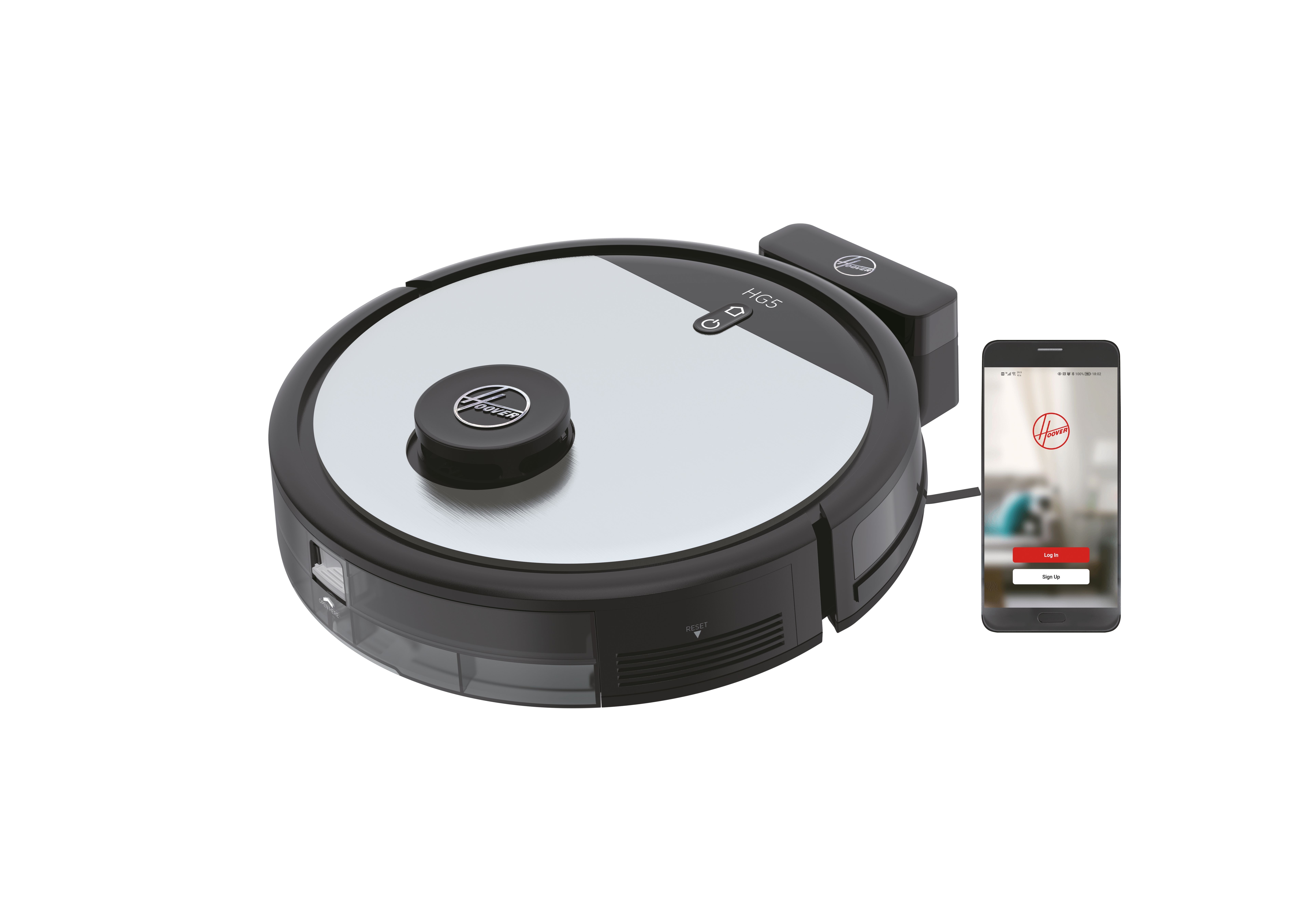 Hoover HG510D 011 0,5 l Zakloos Grijs