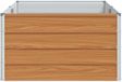 vidaXL Jardinière surélevée Brun clair 160 x 80 x 45 cm