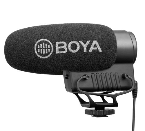 BOYA BY-BM3051S - Digital Camera Microphone - Black