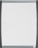 Nobo Mini whiteboard, magnetisch, met gebogen frame, zwart, 33,5 x 28 cm 6 stuks