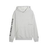 PUMA Grafische trainingshoodie voor heren M, Light Gray Heather