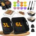 Set d'accessoires de 28 pièces pour friteuse à air chaud - moules de cuisson en silicone et plus