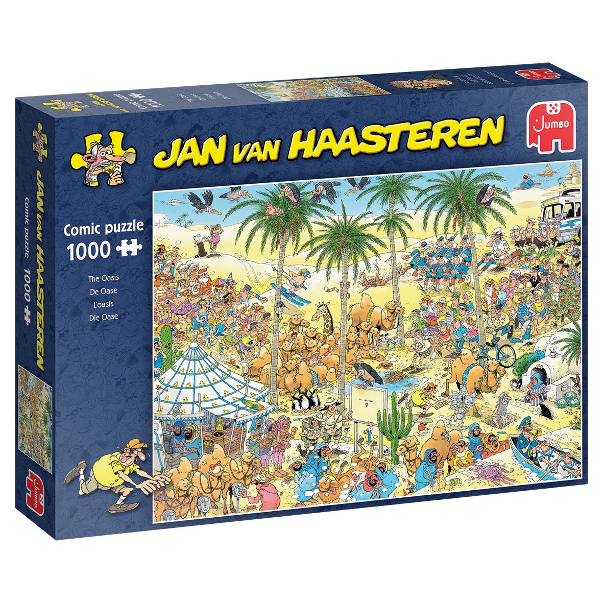 Jan van Haasteren The Oasis 1000 Piece Jigsaw Puzzle