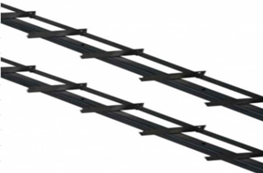 Waelbers Fence Shutter/Lamellen 165 cm RVS, zwart TXT gecoat - 1 Stuk(s) - 670438.99