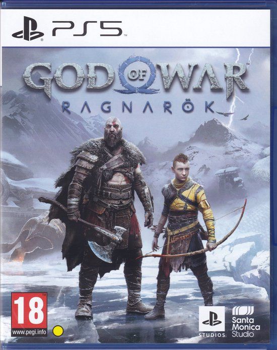 Sony Playstation God of War Ragnarök - Standard Edition - Blu-ray - PlayStation 5 - Avontuur, Role Playing Game (RPG)