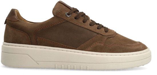 No Stress Heren Bruine nubuck sneakers Maat 43