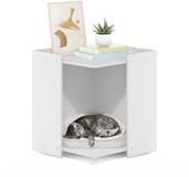 Furinno Peli kattenbakbehuizing, effen wit