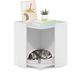 Furinno Peli kattenbakbehuizing, effen wit