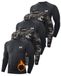MEETWEE Thermisch T-shirt voor heren, thermisch compressieondergoed met lange mouwen, sportshirts voor heren, hardlopen, gym