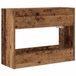 vidaXL - Opslaghaak - & - Rek - Oudhout - 65 - x - 24 - x - 50 - cm - Bewerkt - hout