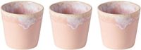 Costa Nova Koffiekopjes Grespresso Soft Pink 190 ml - 3 stuks